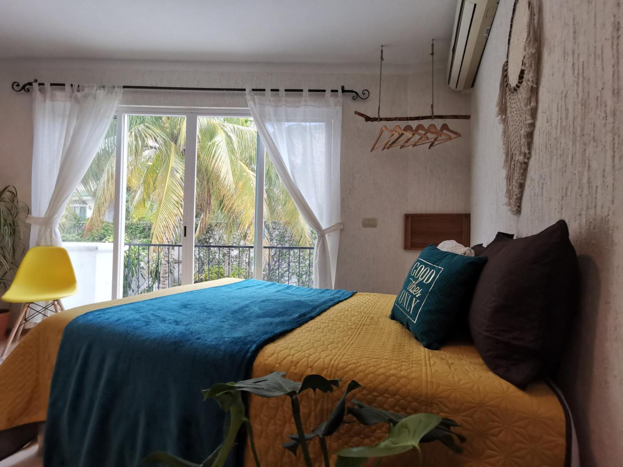 Beautiful & Cozy Near Beach Apartment Pool & Kingsize Bed Κανκούν Δωμάτιο φωτογραφία