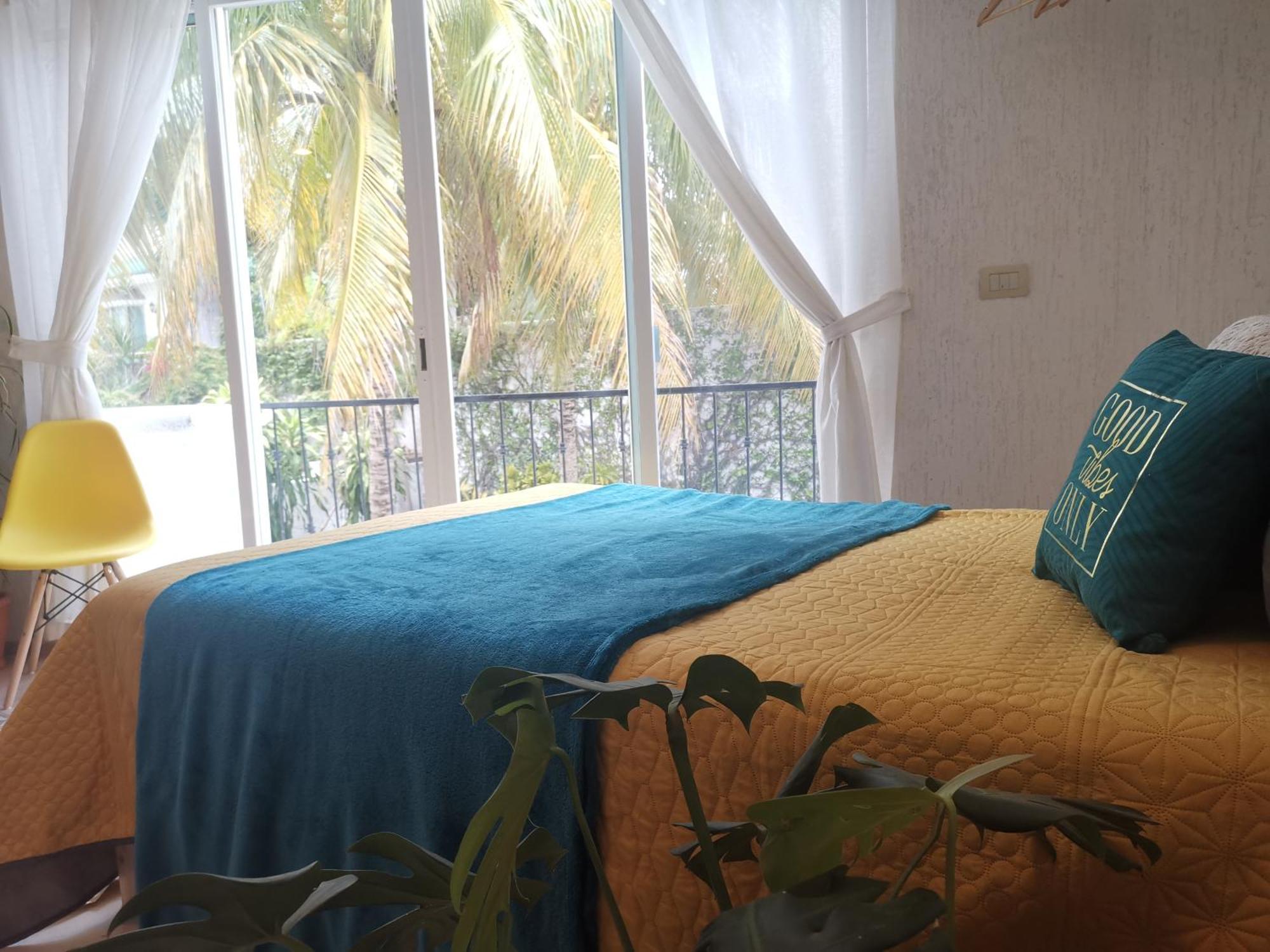 Beautiful & Cozy Near Beach Apartment Pool & Kingsize Bed Κανκούν Δωμάτιο φωτογραφία