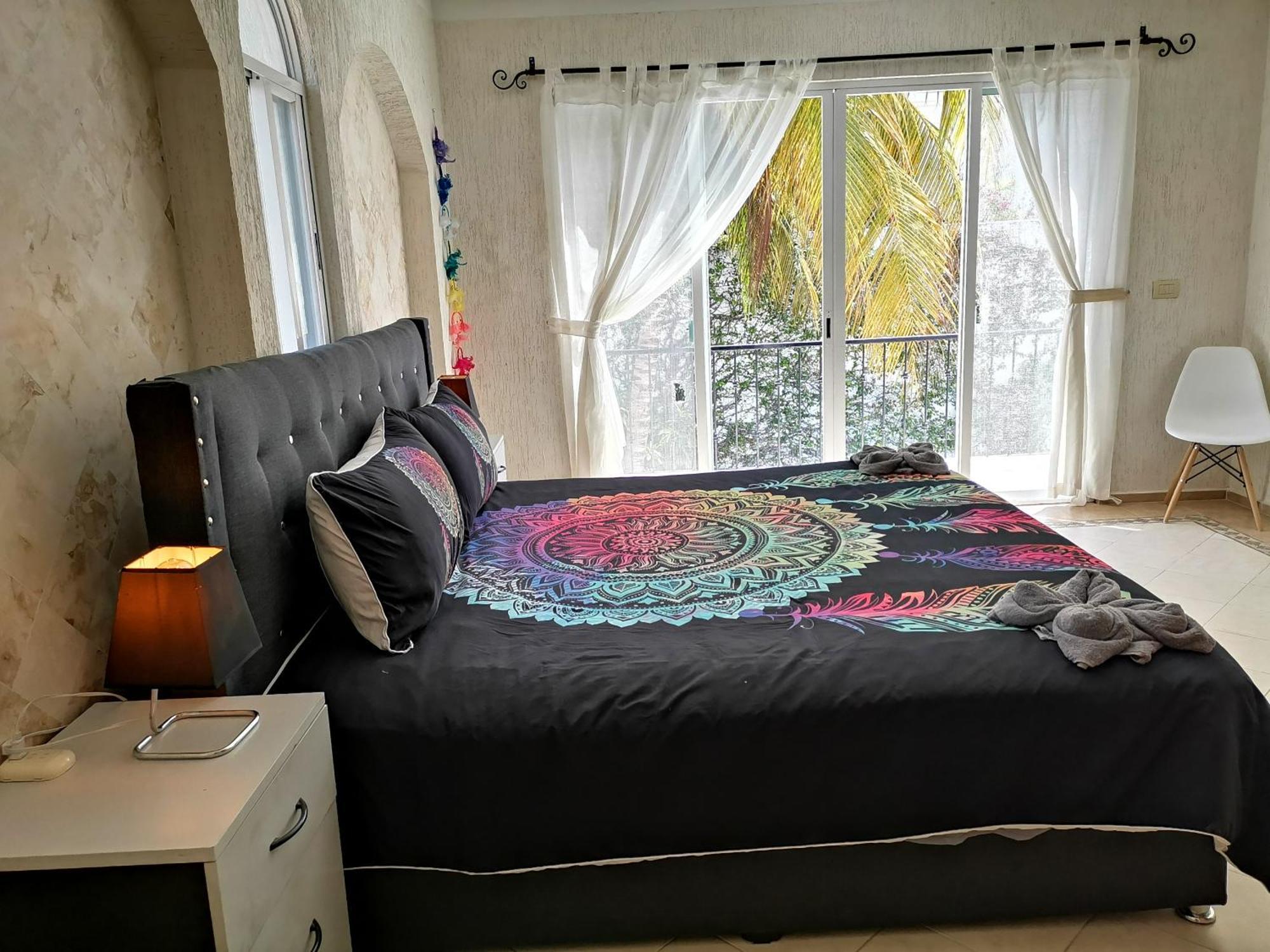 Beautiful & Cozy Near Beach Apartment Pool & Kingsize Bed Κανκούν Δωμάτιο φωτογραφία