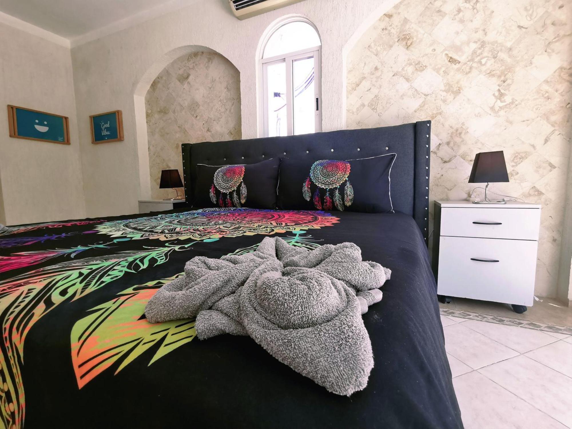 Beautiful & Cozy Near Beach Apartment Pool & Kingsize Bed Κανκούν Δωμάτιο φωτογραφία
